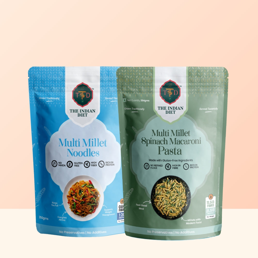 Multi Millet Pasta & Noodles Combo (No Maida)